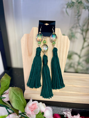 TASSEL SET (HUNTER GREEN)