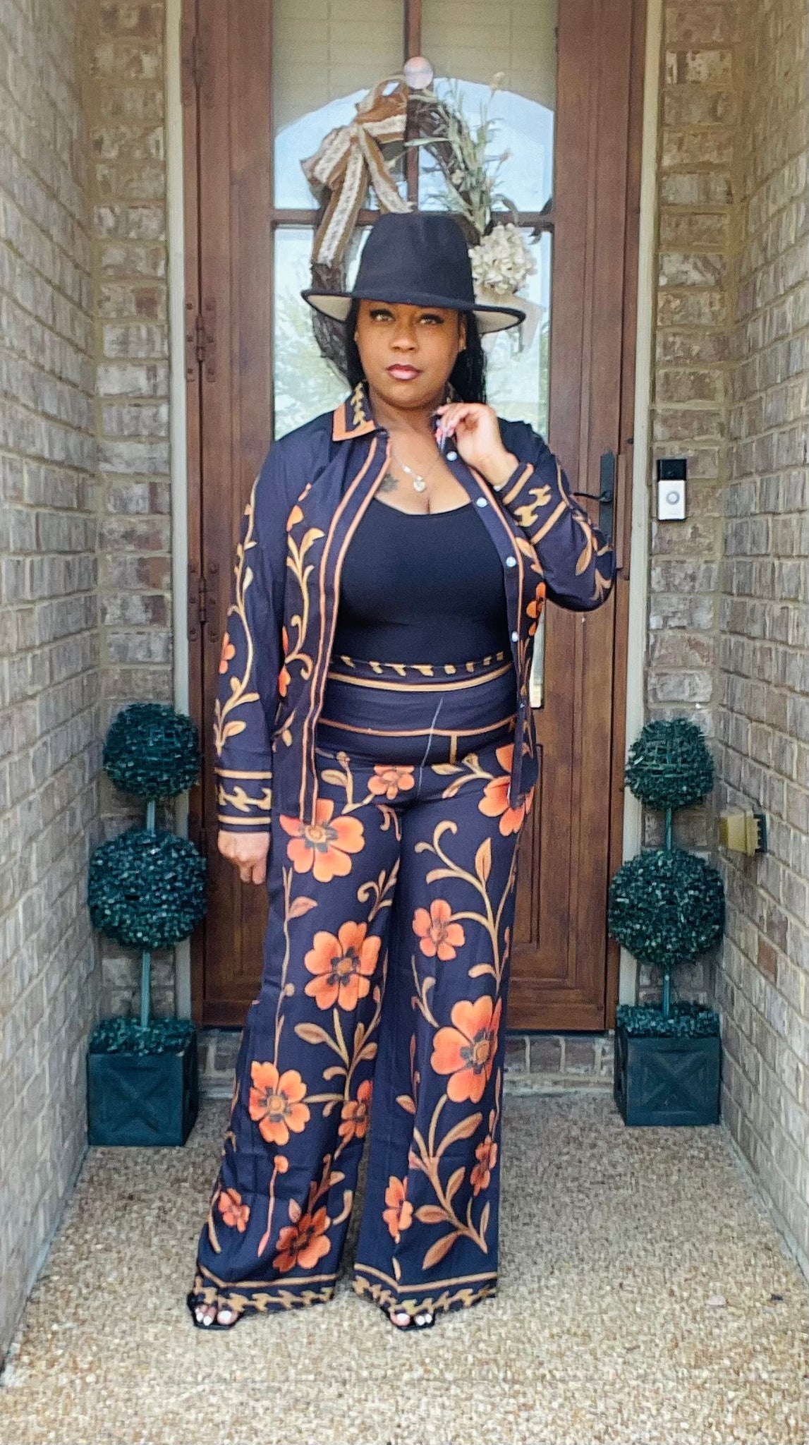 FALL FLOWERS PQNT SET