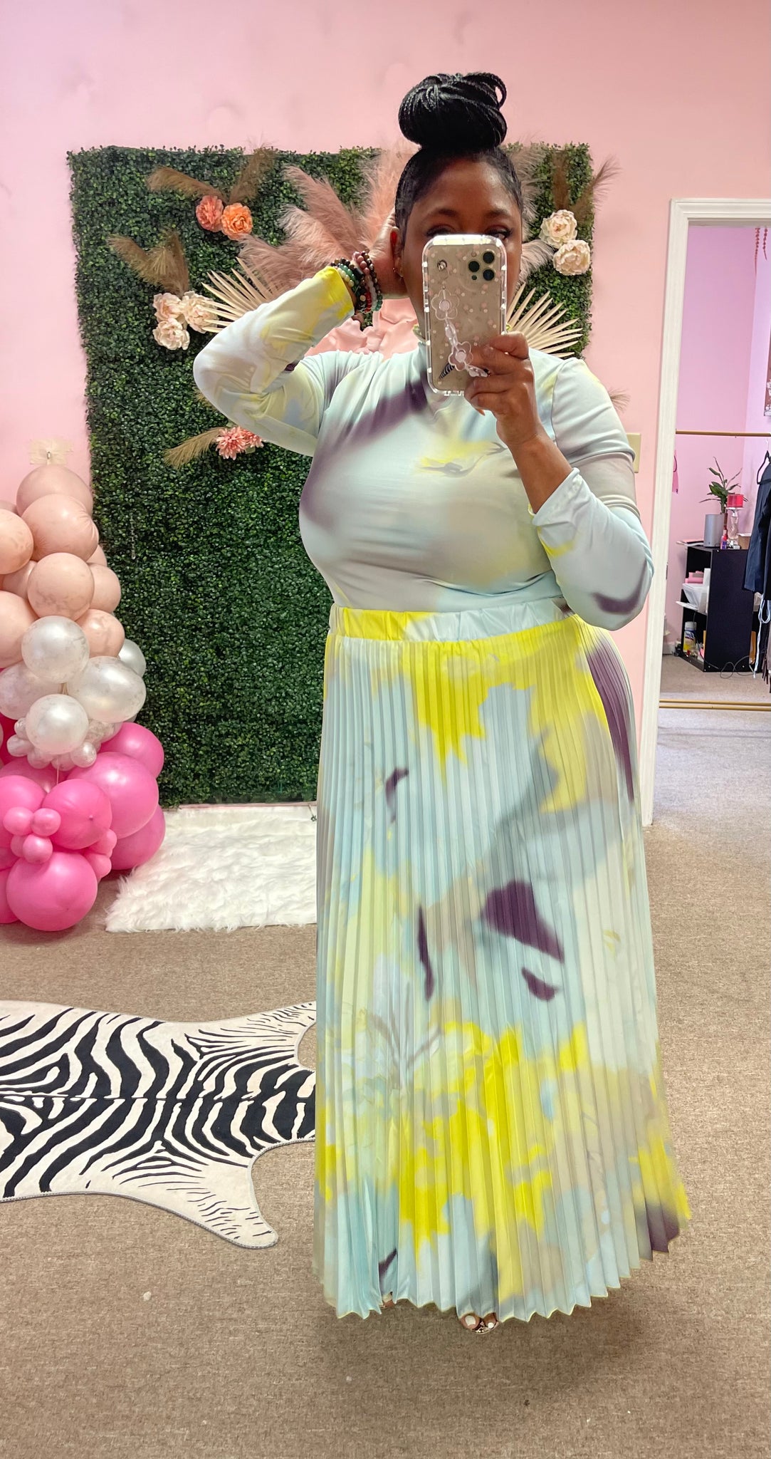 SUNDAY’S BEST SKIRT SET (YELLOW)