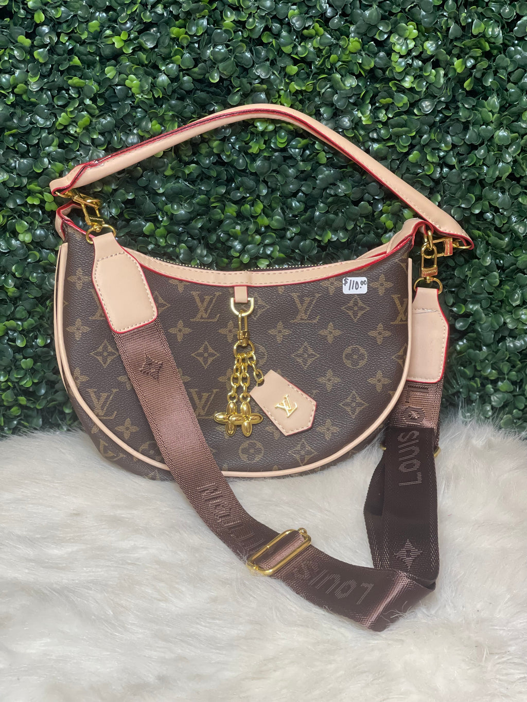 LV CROSSBODY CHARM BAG