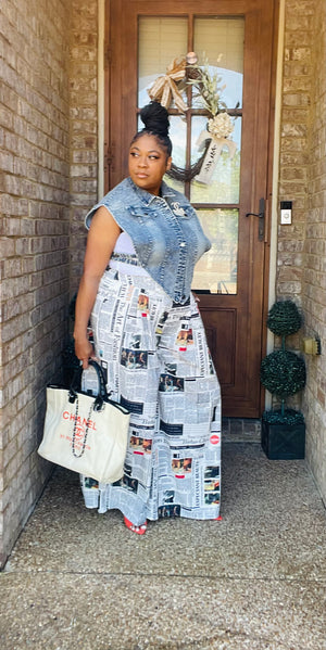 FASHION NEWS WIDE LEG PANT