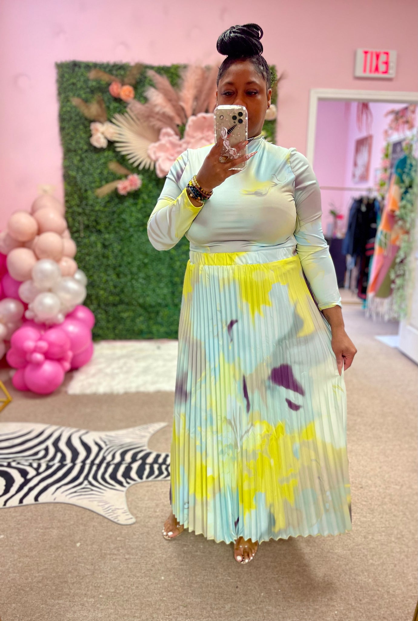 SUNDAY’S BEST SKIRT SET (YELLOW)