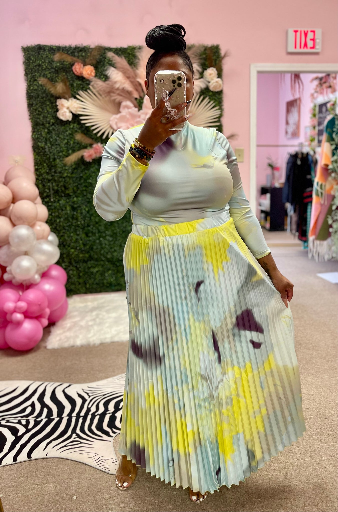 SUNDAY’S BEST SKIRT SET (YELLOW)