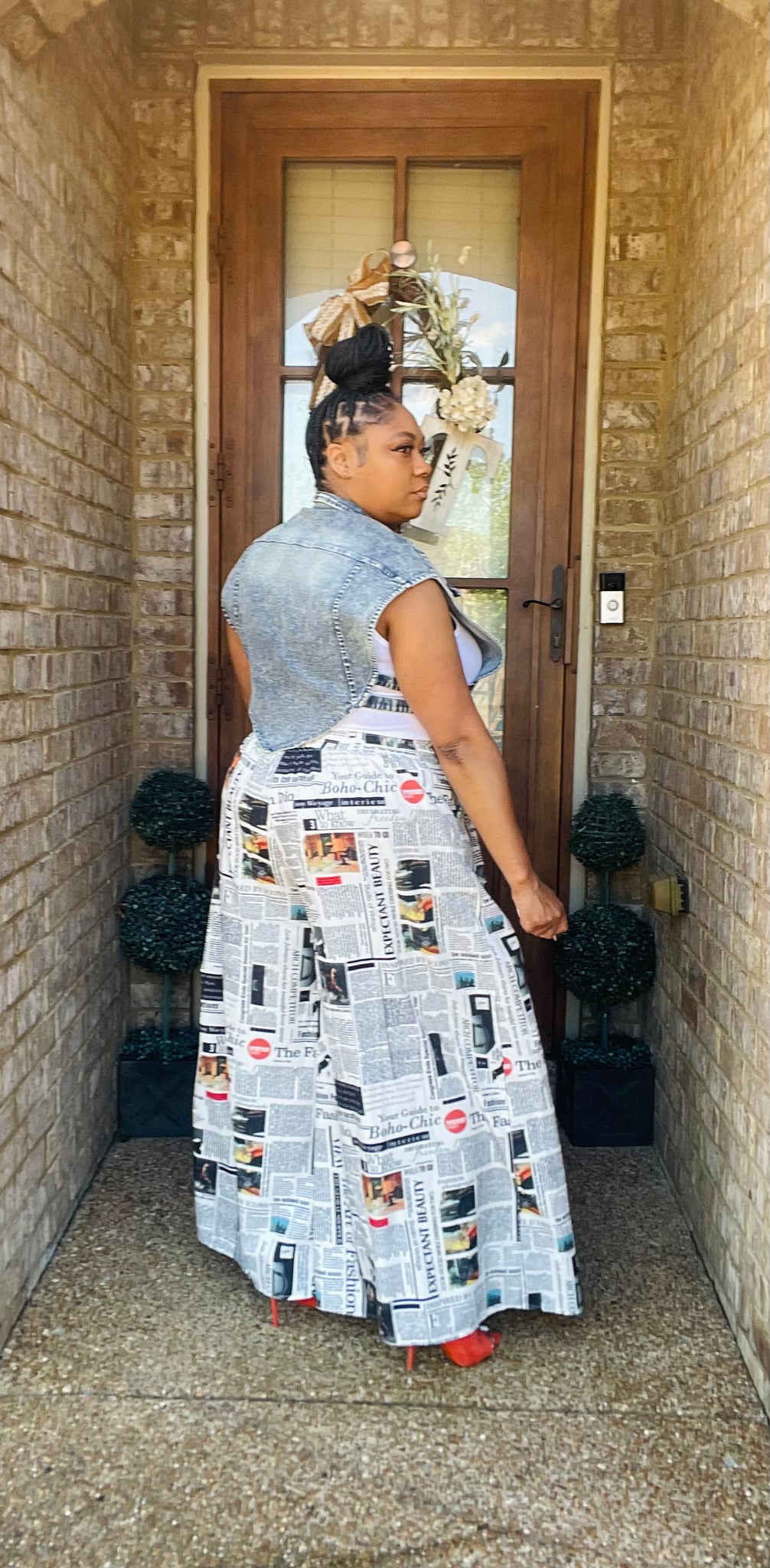 FASHION NEWS WIDE LEG PANT