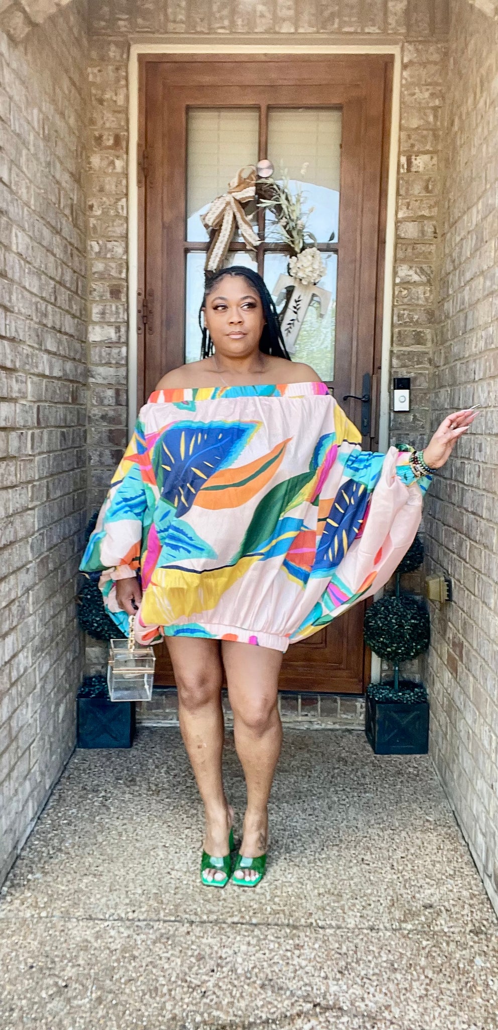 TROPICAL NIGHTS DRESS