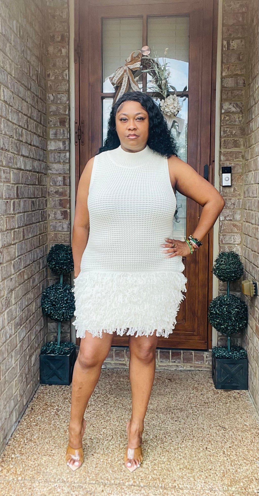 KNIT KITTY DRESS