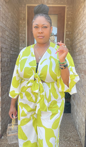 VACAY JUMPER (LIME GREEN)