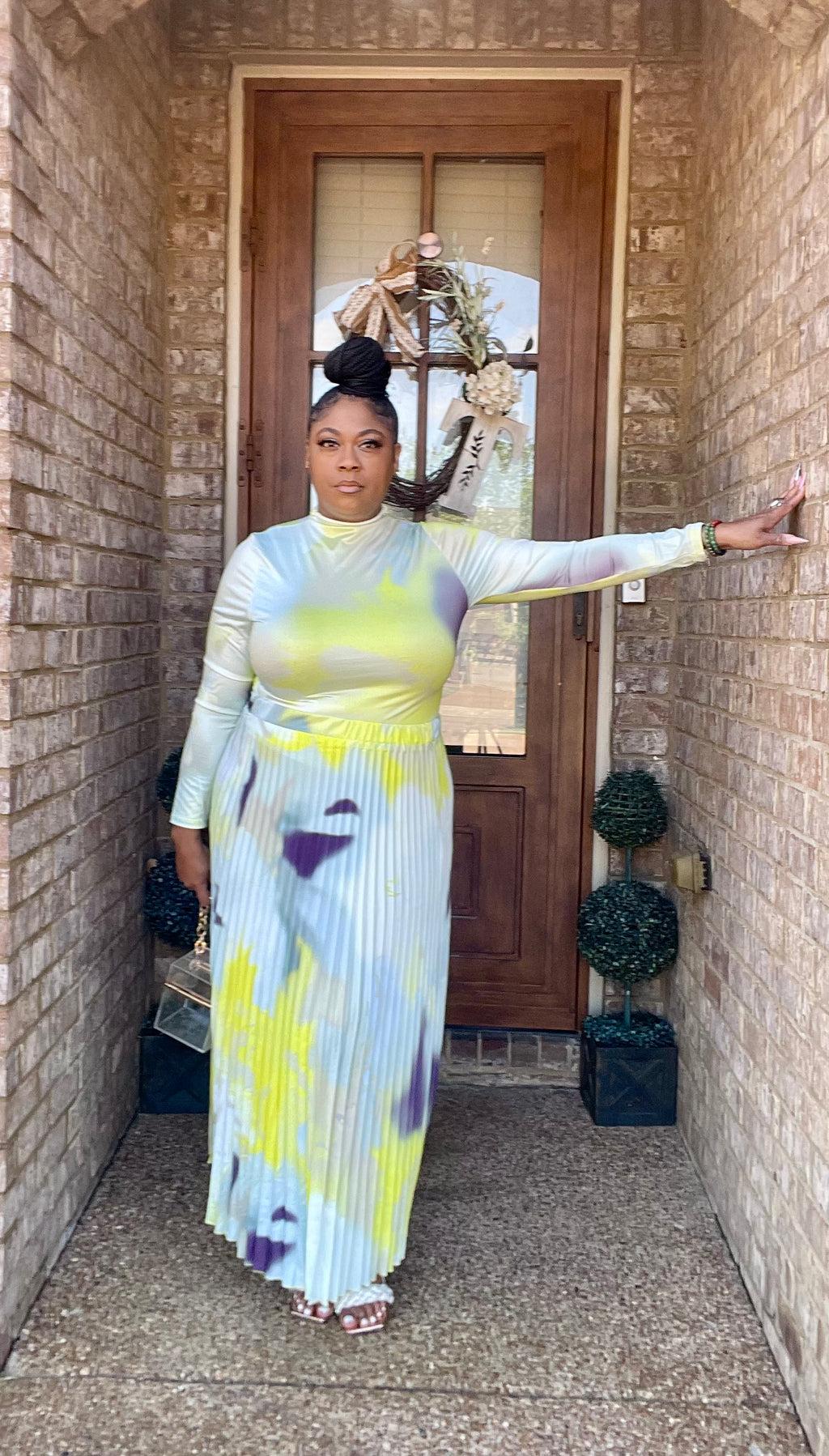 SUNDAY’S BEST SKIRT SET (YELLOW)