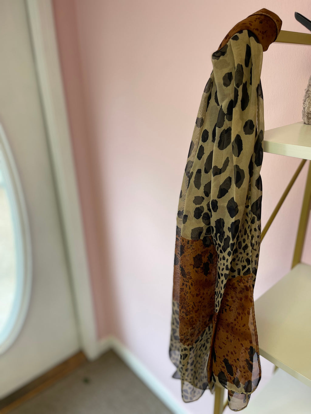 CHEETA PRINT SCARF