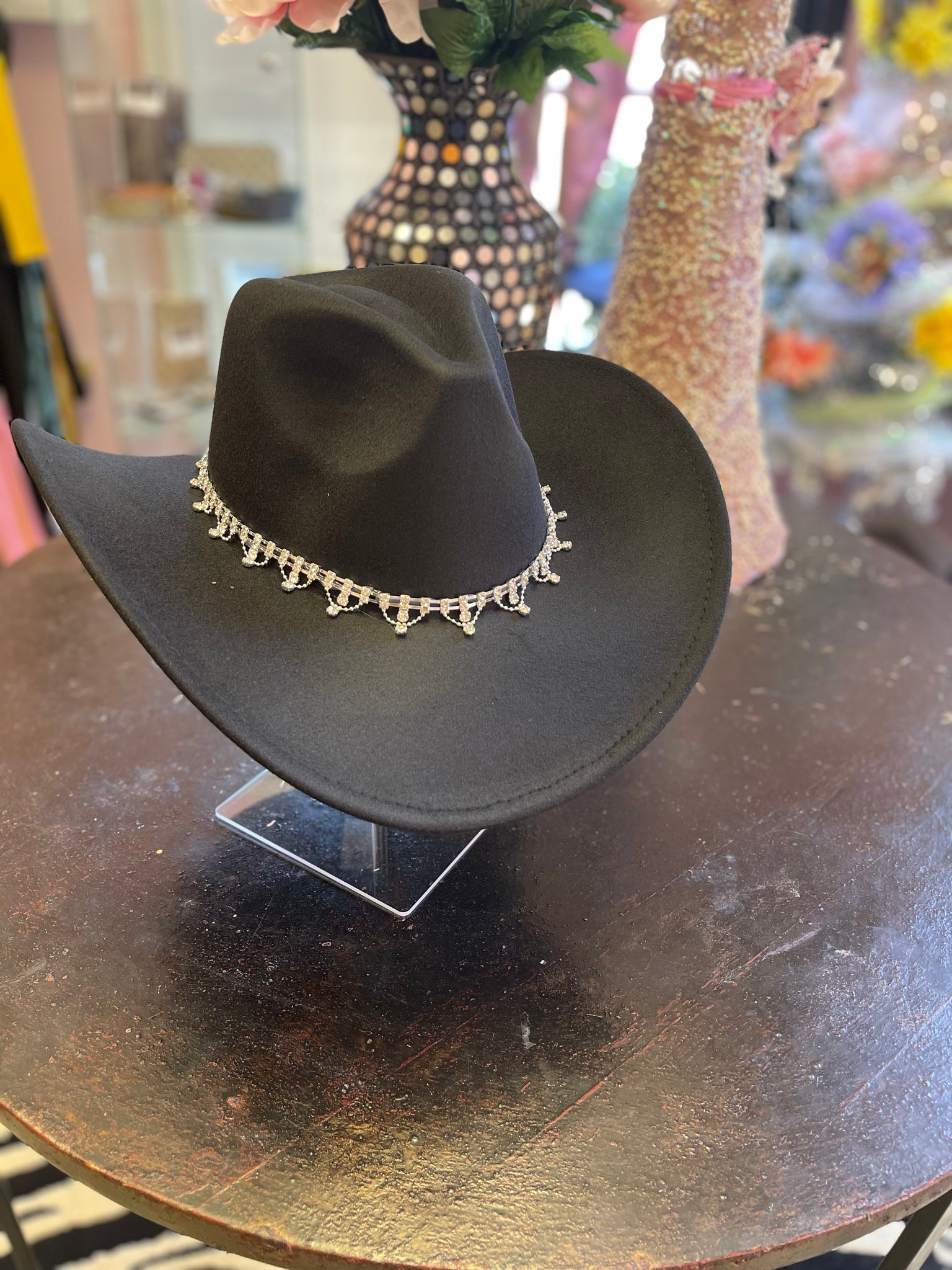 RHINESTONE COWBOY HAT