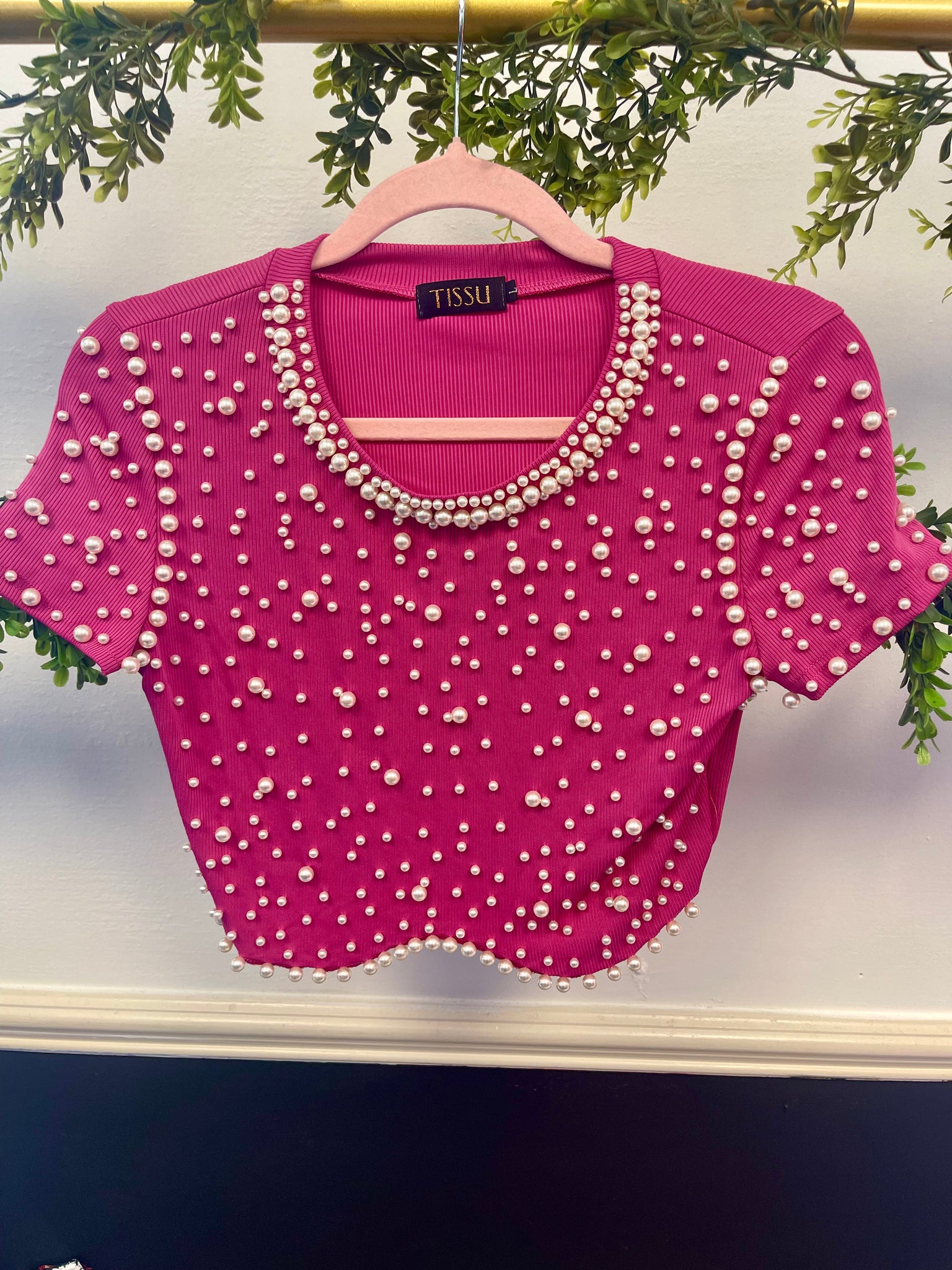 PINKY PEARLS TOP