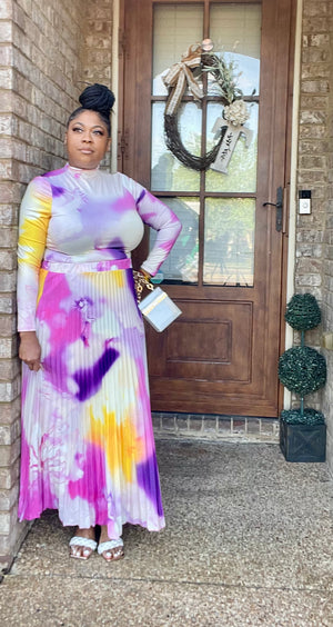 SUNDAY BEST SKIRT SET (PINK)
