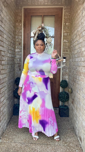 SUNDAY BEST SKIRT SET (PINK)