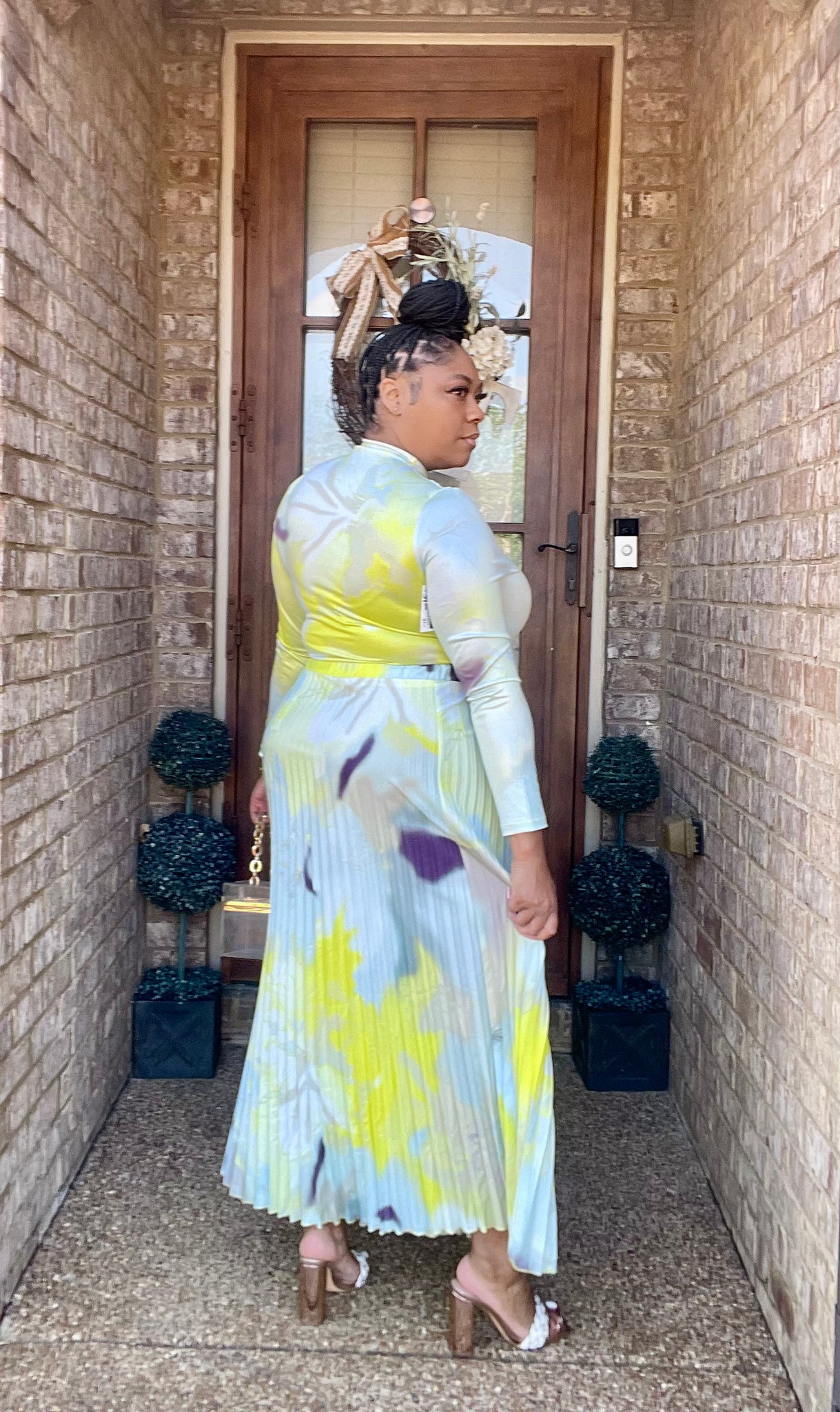 SUNDAY’S BEST SKIRT SET (YELLOW)