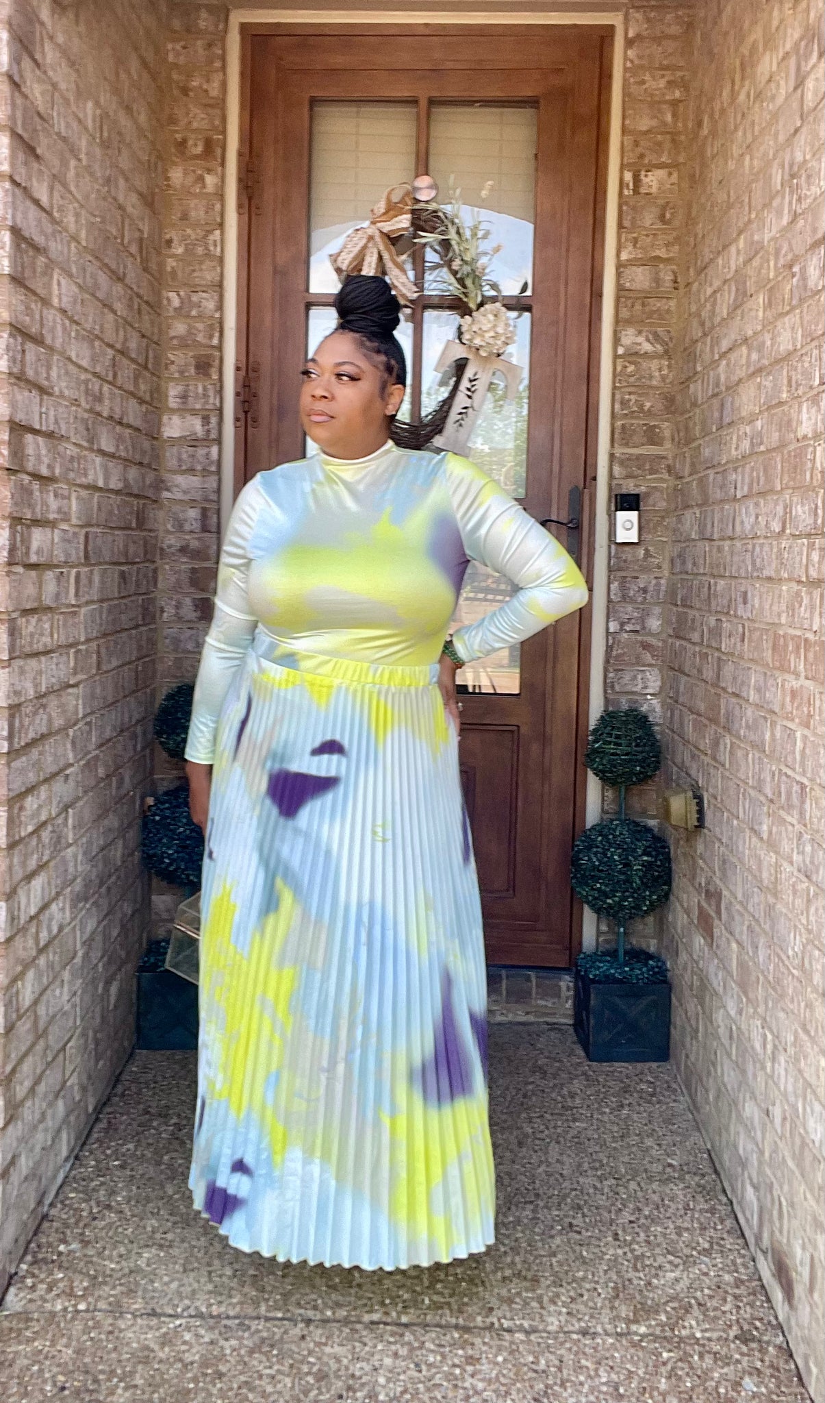 SUNDAY’S BEST SKIRT SET (YELLOW)